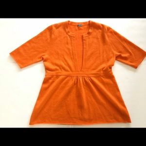 J. Crew 100% Cashmere Empire V-Neck Women's Small